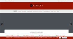 Desktop Screenshot of notaiosibille.it