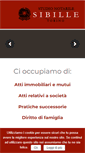 Mobile Screenshot of notaiosibille.it